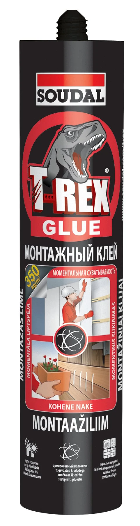 LĪME ŪDENS T-REX 310ML BALTA ARMĒTA