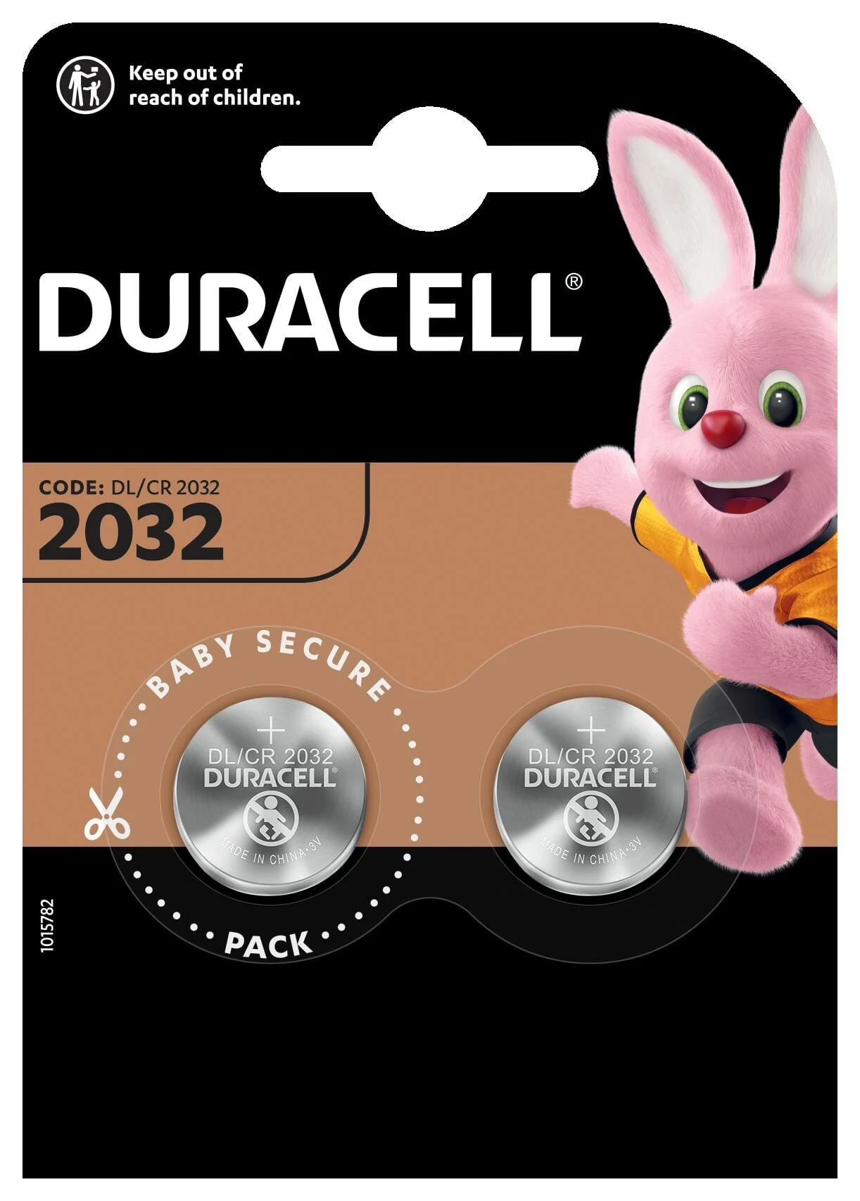 BATERIJAS DURACELL 2032, 2 GAB.