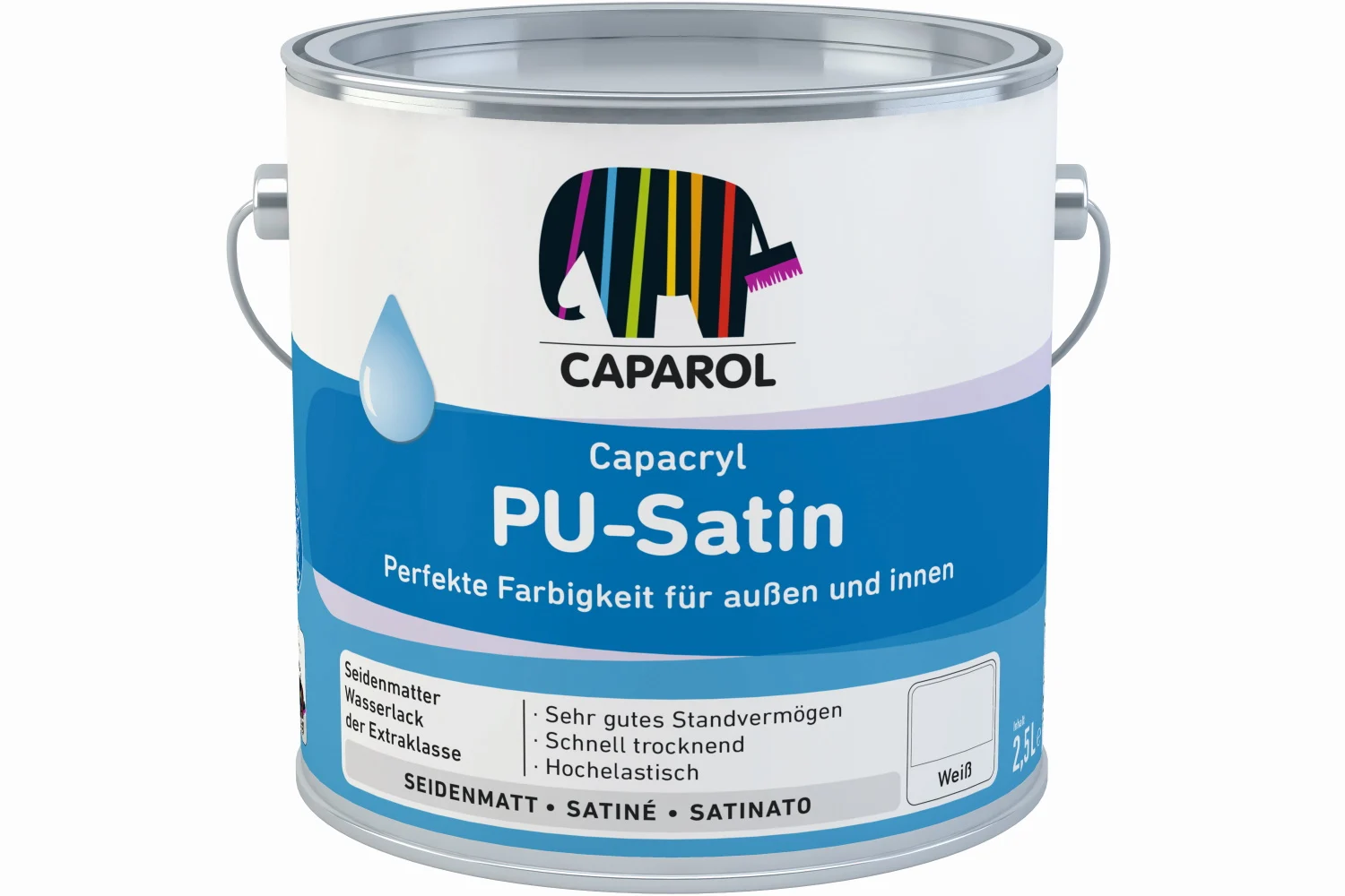 КРАСКА AKRILA CAPACRYL PU-SATIN BM 0.7L