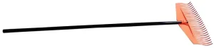 RAKE WITH METAL HANDLE 43X21CM