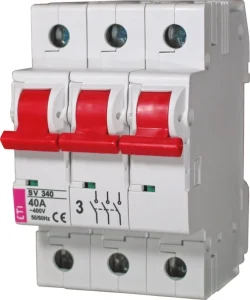SLĒDZIS AUTOM SV 340 40A 3F 02423323(4)