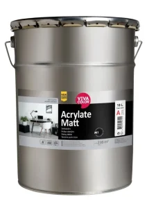 KRĀSA SIENĀM ACRYLATE MATT A 18L