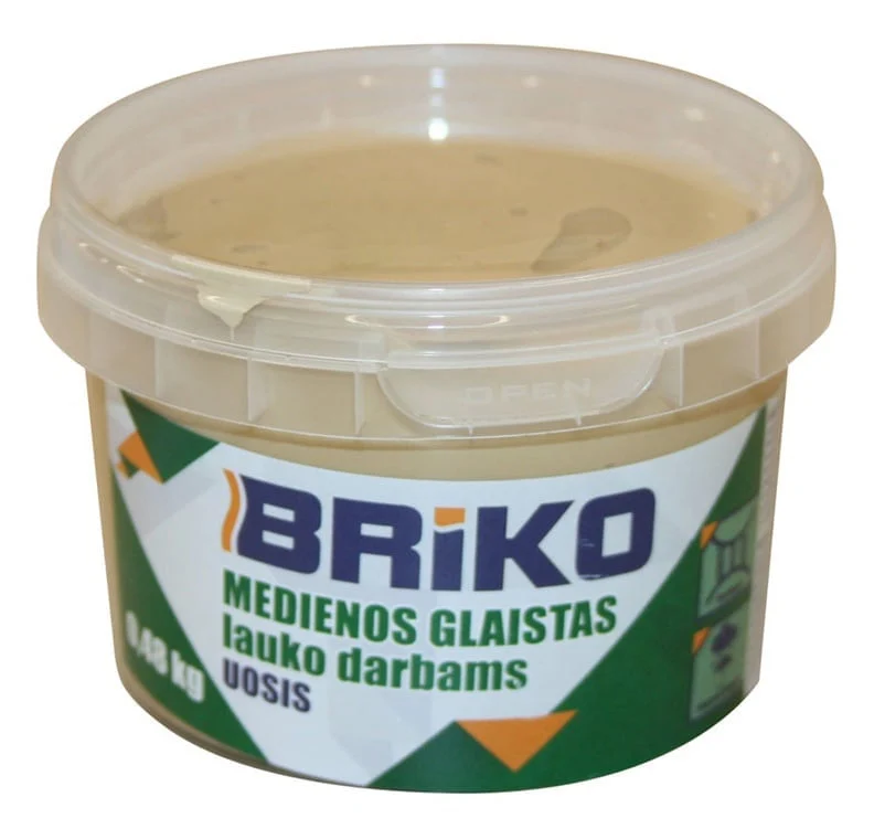 ШПАТЛЁВКА BRIKO ДЛЯ ДЕРЕВА ЯСЕНЬ 0.48КГ