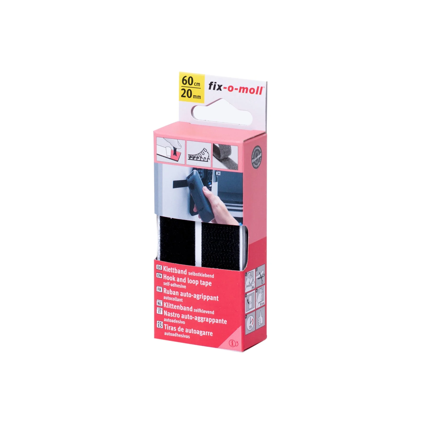 BLACK ADHESIVE TAPE 3563406 60CMX20MM
