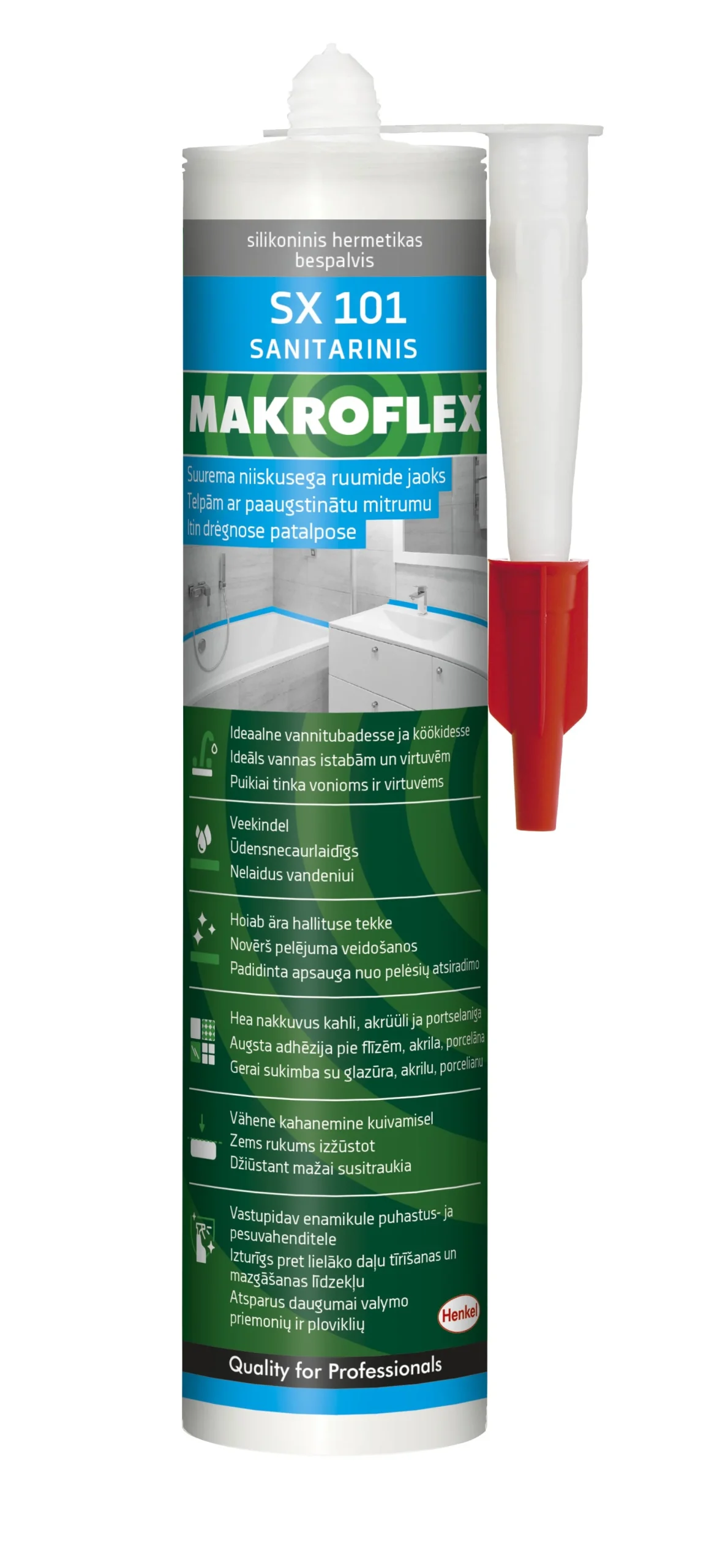 SILICONE SAN MACROFLEX SX101 300ML THROUGHH.