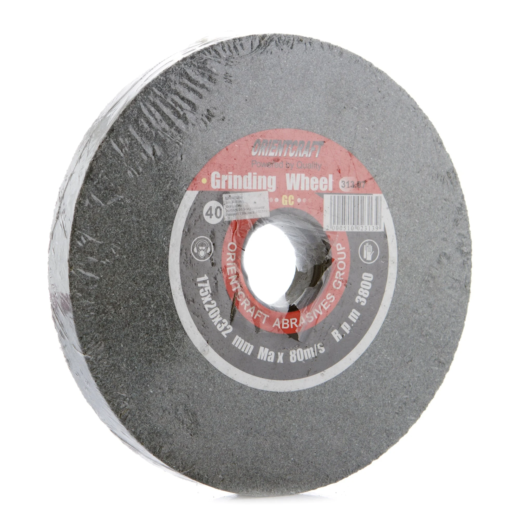 GRINDING DISC CERAMIC. STONE 175X20X32 K40