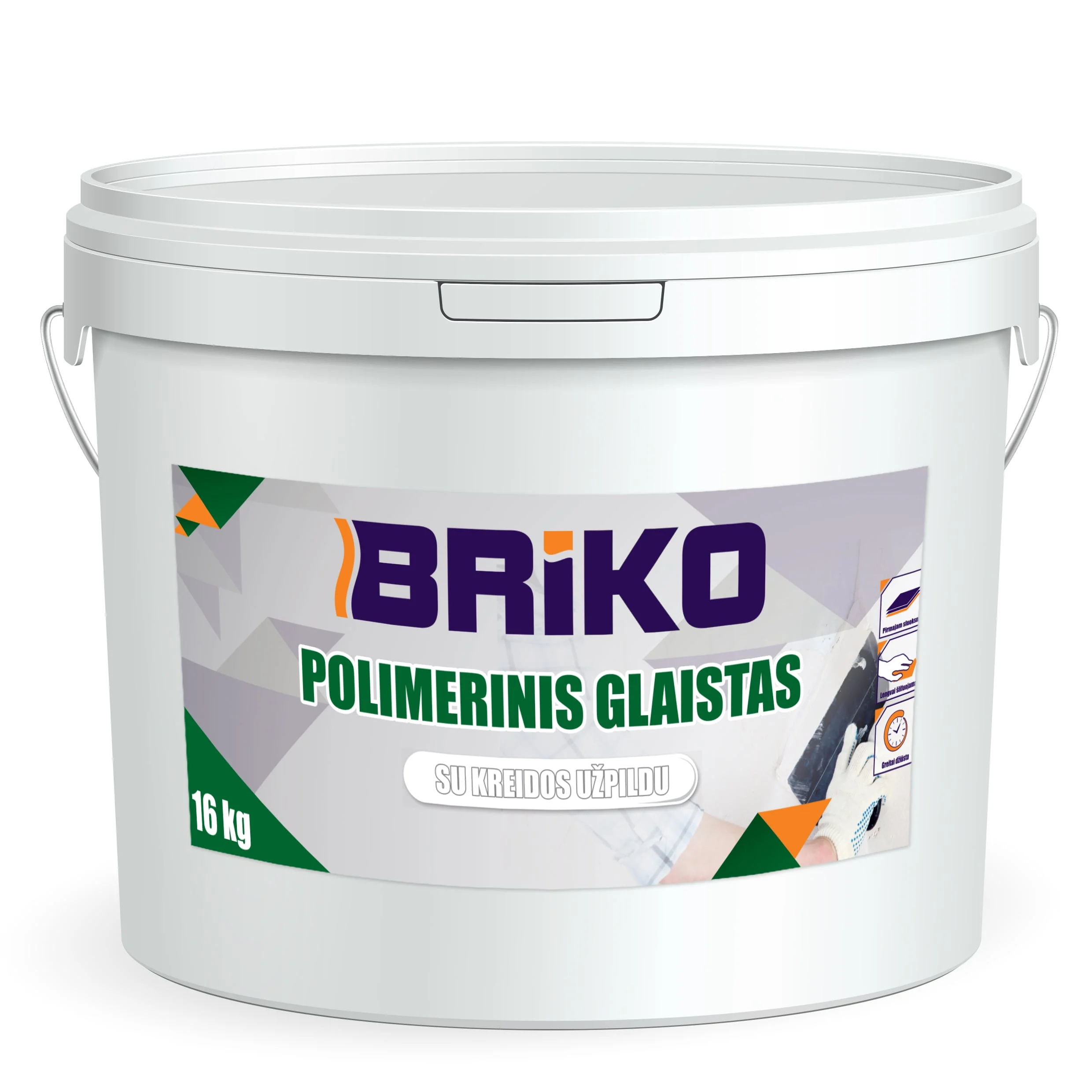 TEPE SMALKGRAUDAINA BRIKOSM BALTS 10 L
