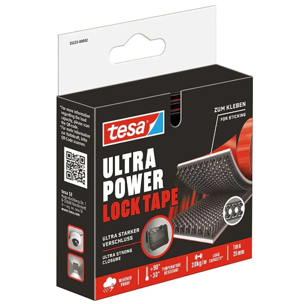 LĪMLENTE ULTRA POWER LOCK 1MX25MM TESA