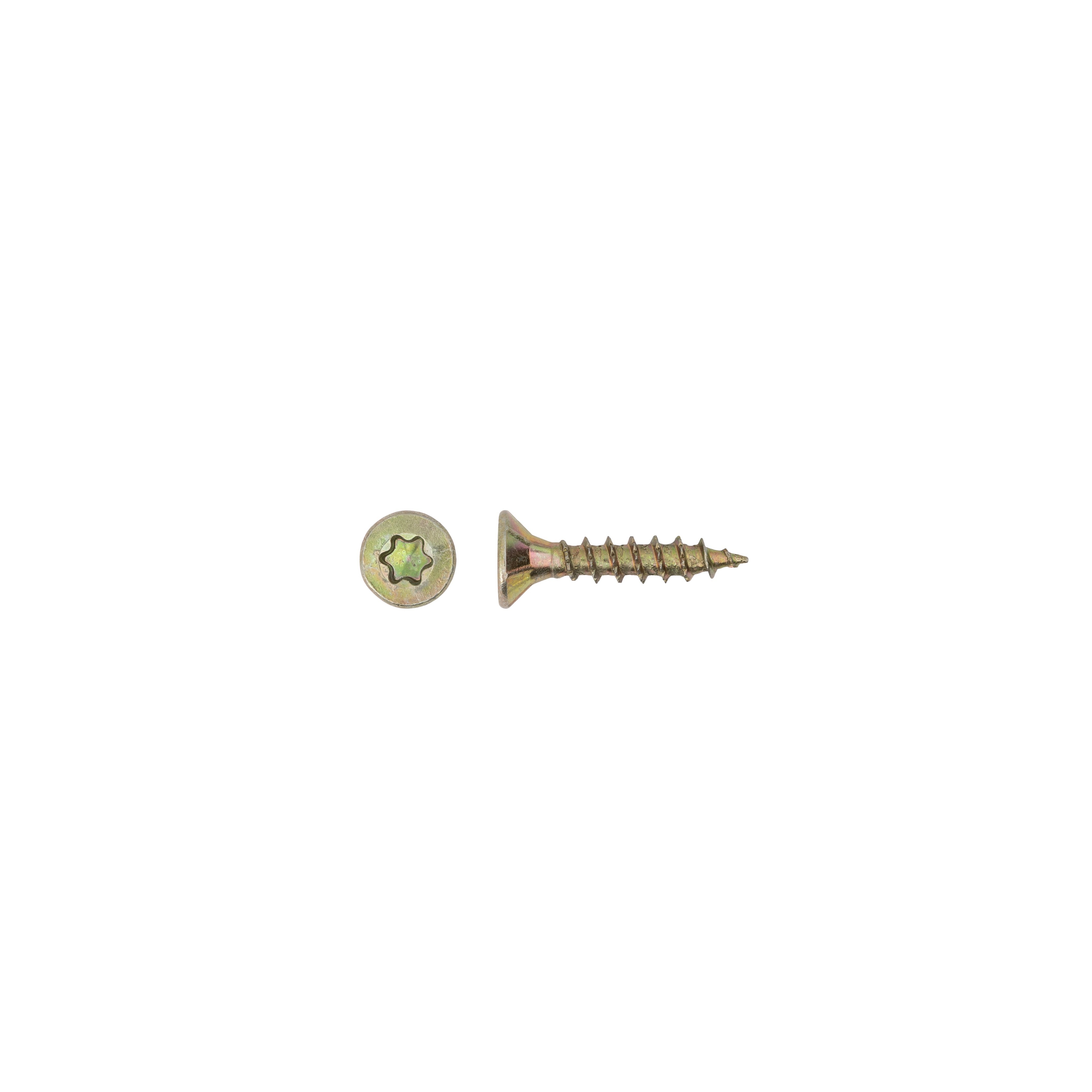 SCREW FOR WOOD SCR T20 4.0X20 YELL ZN25PCS