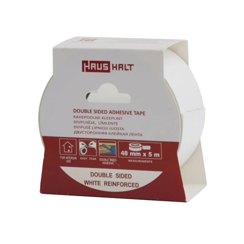 ADHESIVE TAPE HAUSHALT DOUBLE-SIDED 48 MMX5 M
