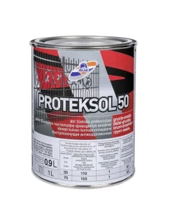 GRUNTS-EMALJA PROTEKSOL-50 BLACK 0.9L
