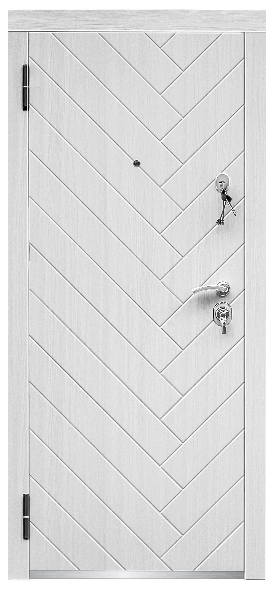 TĒRAUDA DURVIS JM02 PELĒKAS 2050X860 KR.