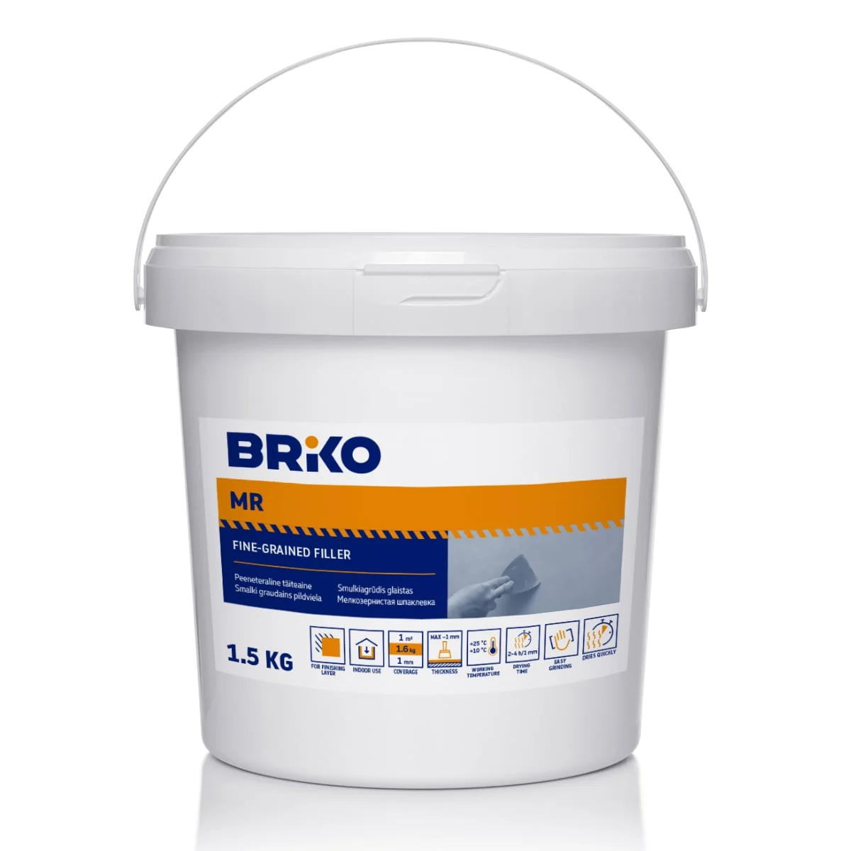 BRIKO PUTTY 1.5KG MARBLE FILLING