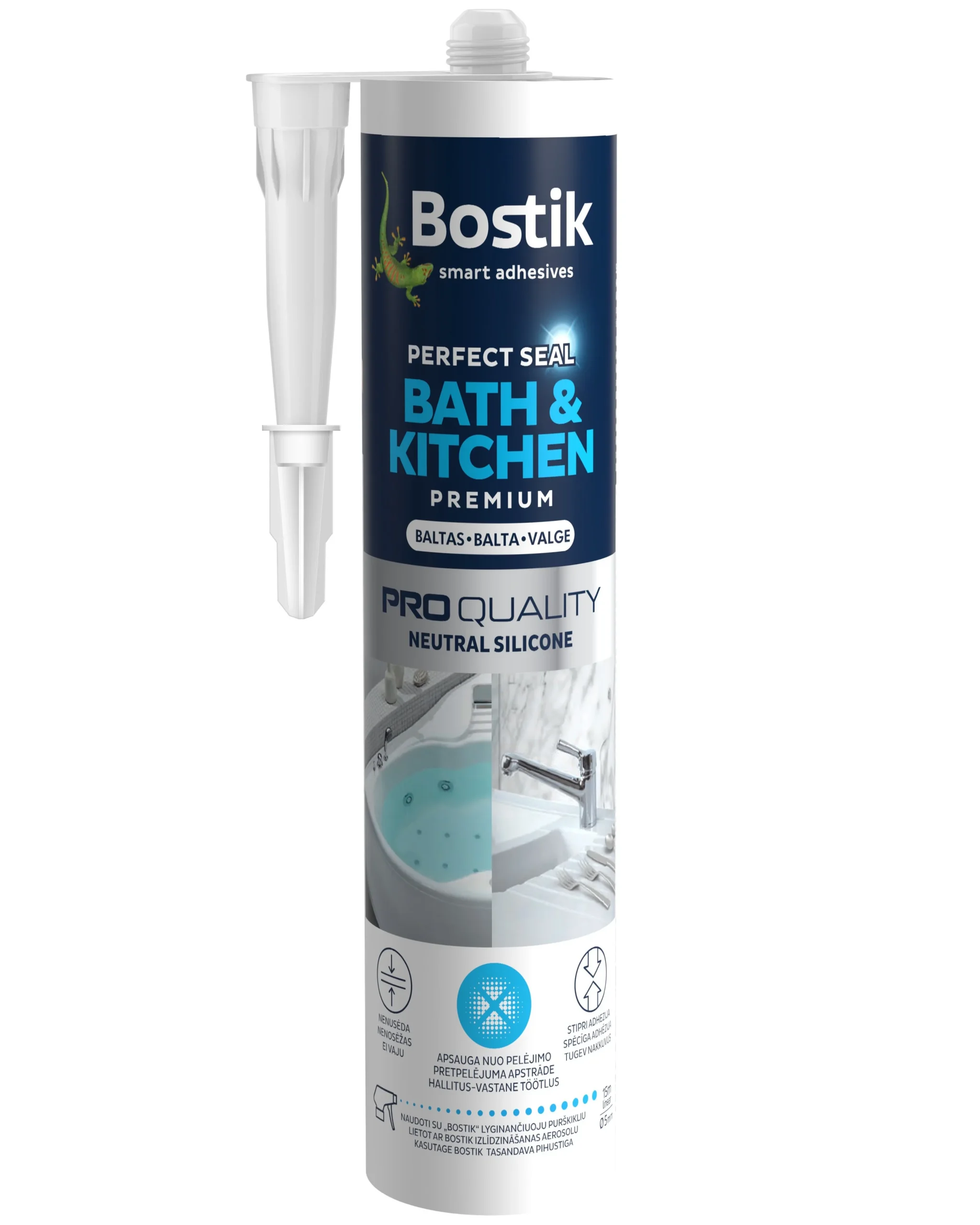 HERMETIC.BATH&KITCH NEUTRAL.BOSTIK 280ML B.