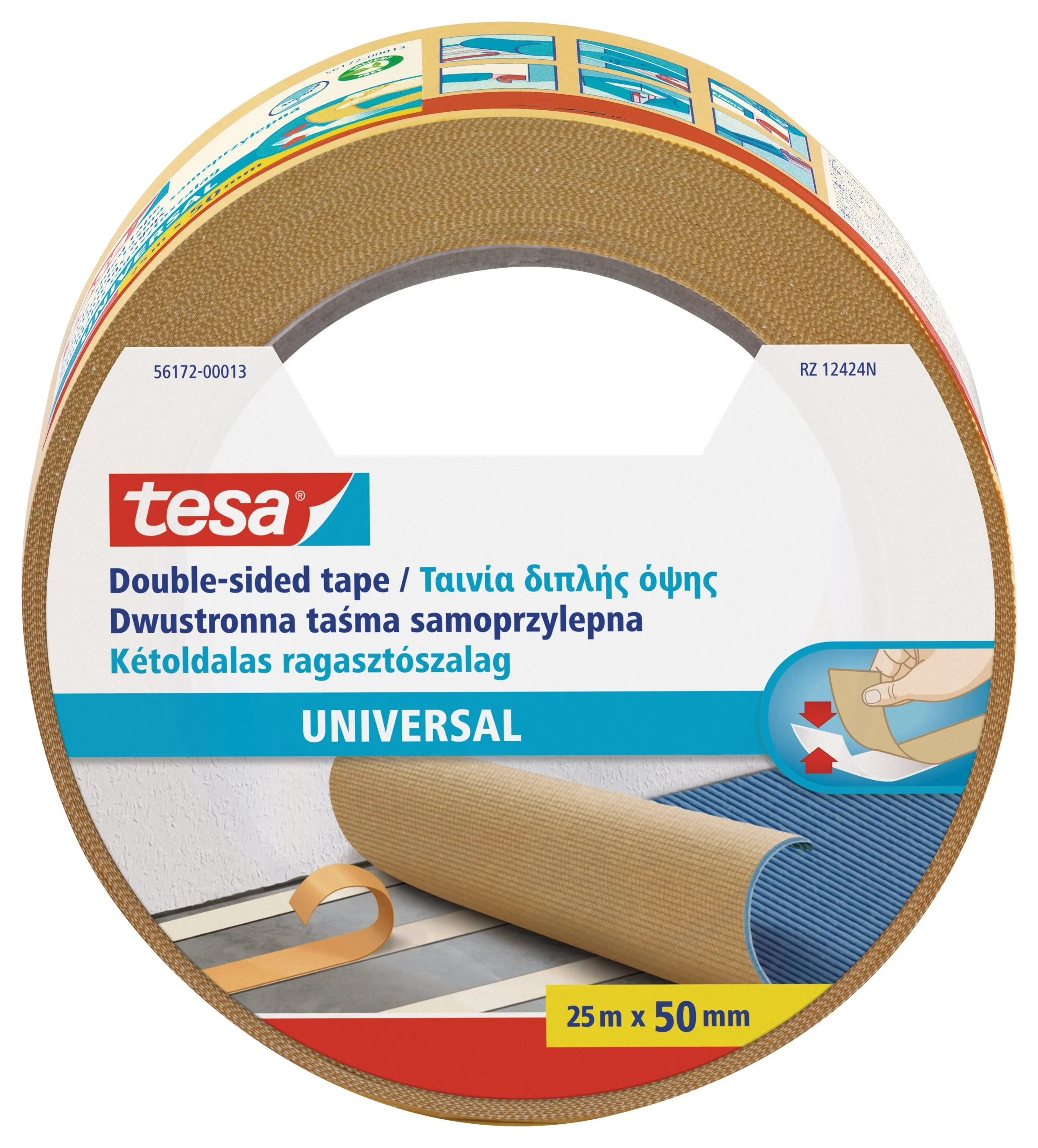 LĪMLENTE TESA UNIVERSĀLA 25MX50MM