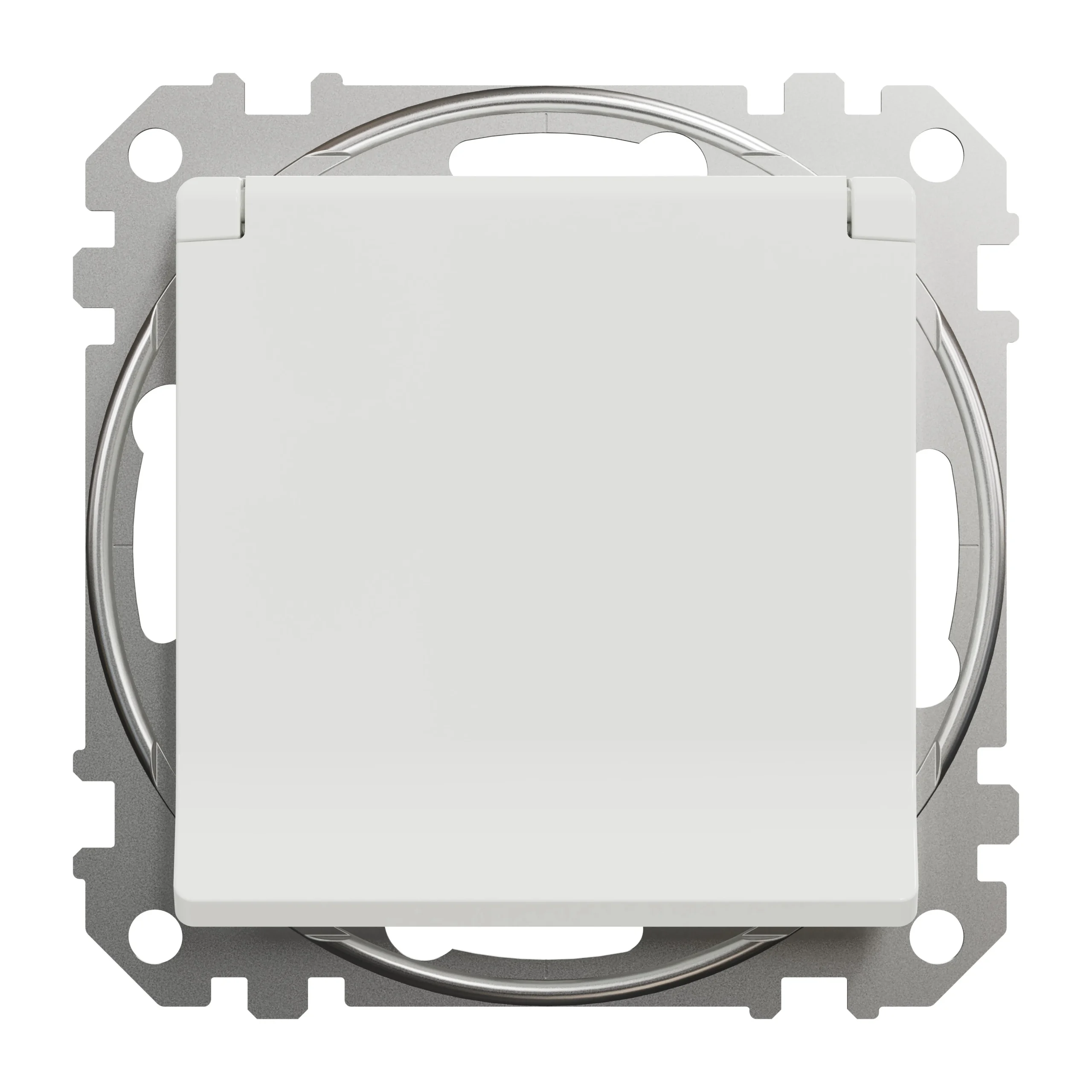 CONTACT SOCKET INSERT WHITE IP44