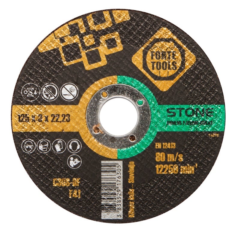 DISKS GRIEŠANAI AKMENIM 125X3.0X22.23
