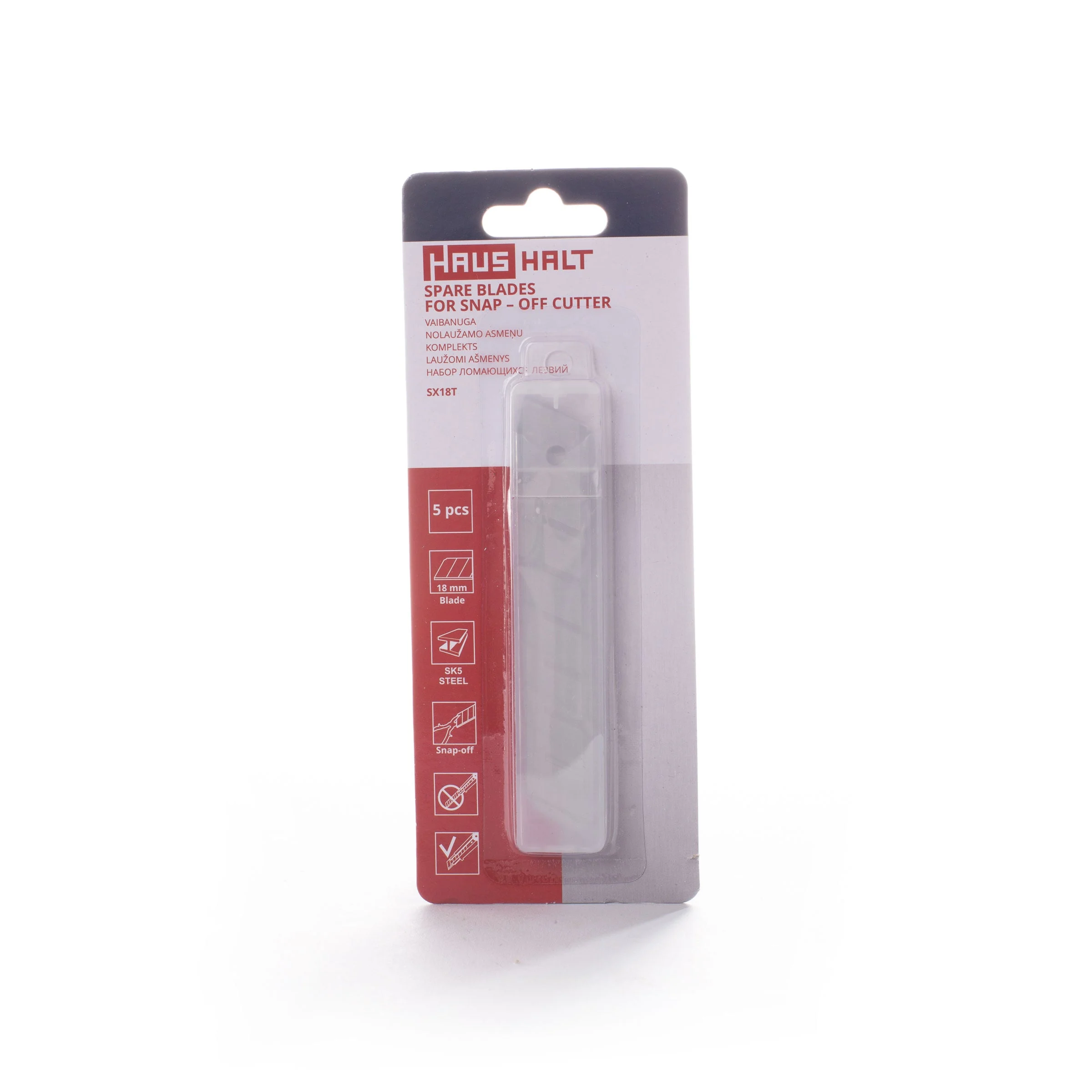 ЛЕЗВИЯ ЛОМАНЫЕ SX18T 18MM 5GB