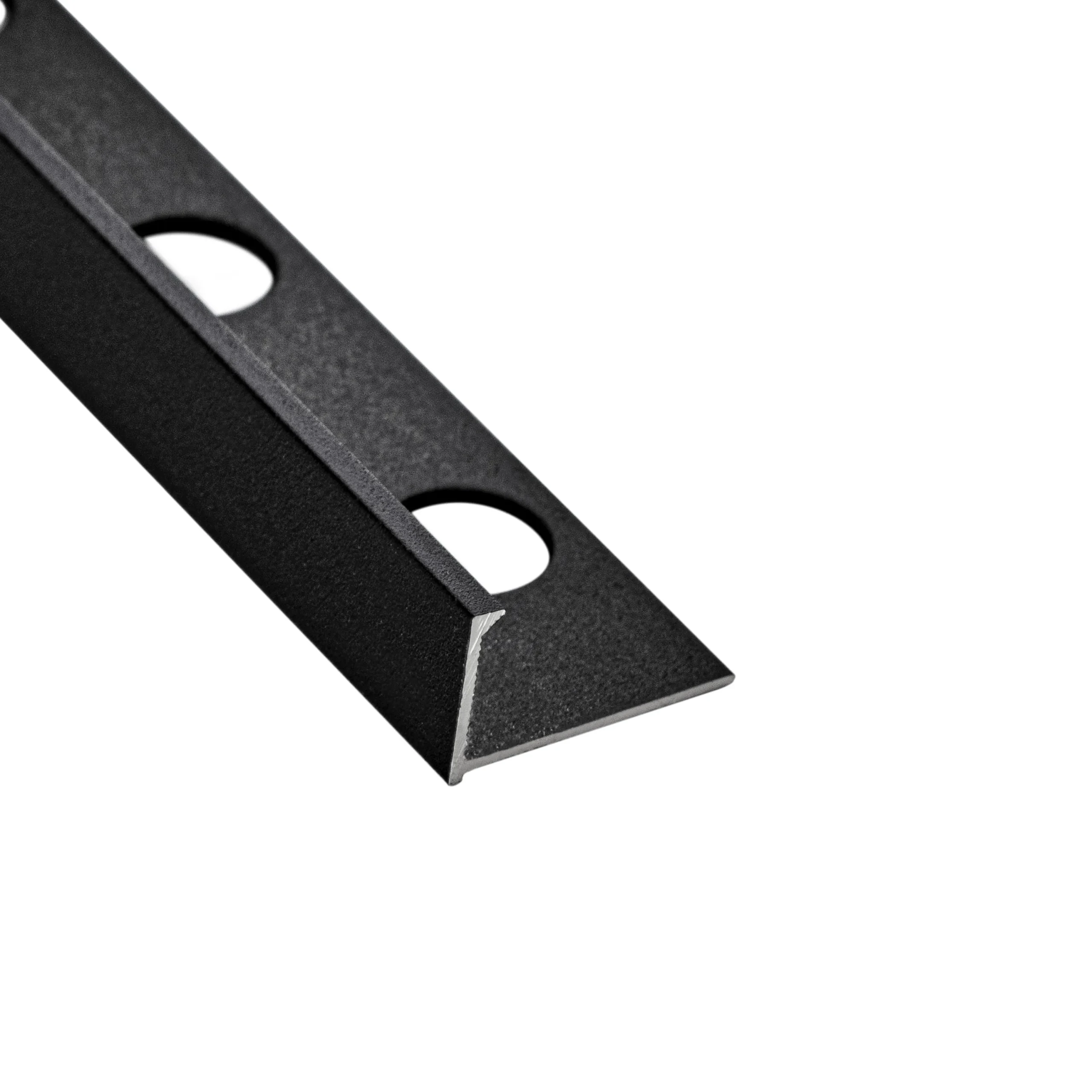 FINISH ALUM L 10MM/2.6M ARENA DARK BLACK