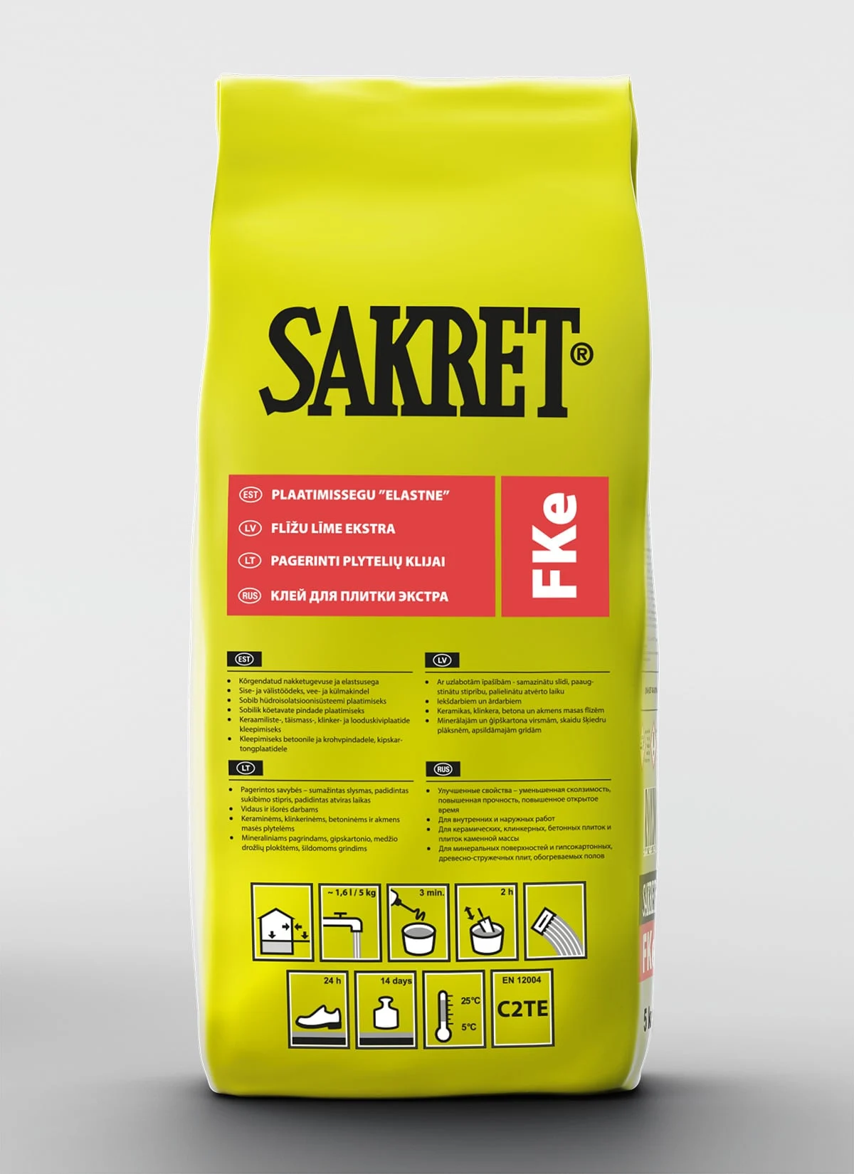 LĪME FLĪŽU SAKRET FKE 5KG