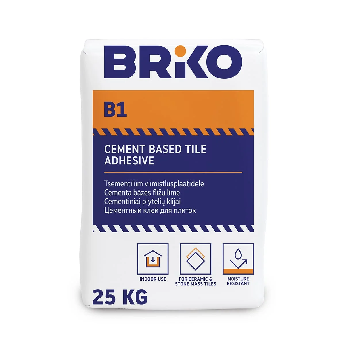 TILE ADHESIVE BRIKO B1 25KG