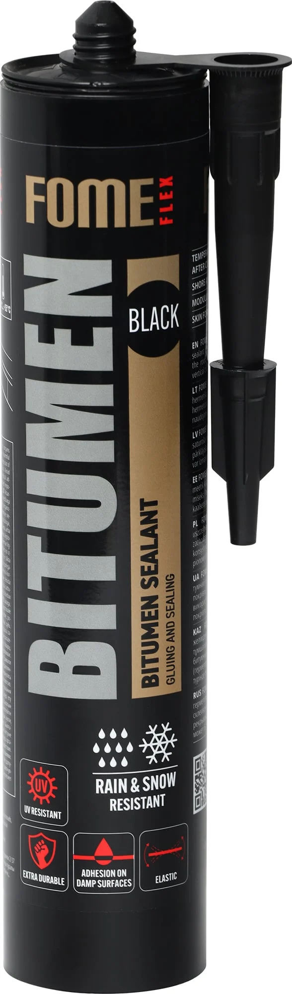 HERMĒTIĶIS BITUMA MELNS 300ML