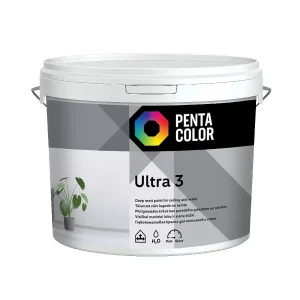 KRĀSA DISP. ULTRA MAT BALTA 3L