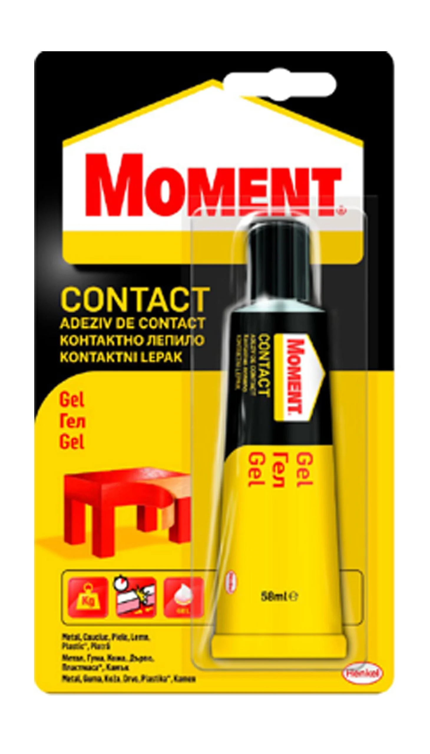 КЛЕЙ MOMENT ГЕЛЬ 58ML