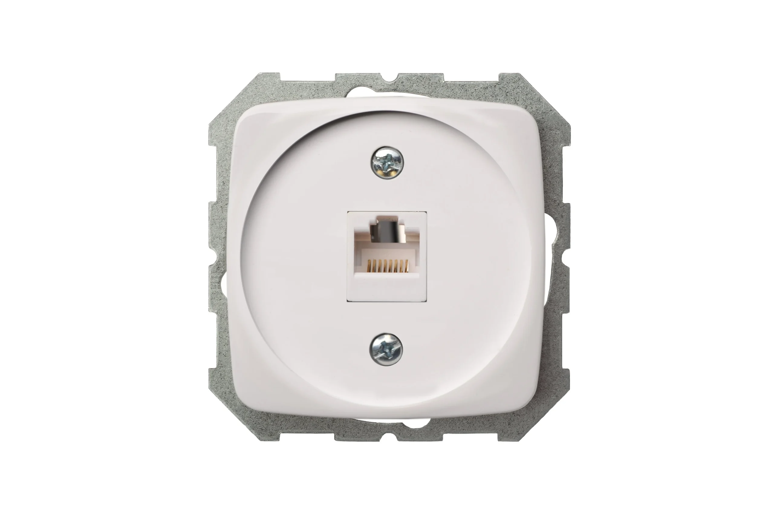 RECESSED SOCKET ALFA DAT WHITE