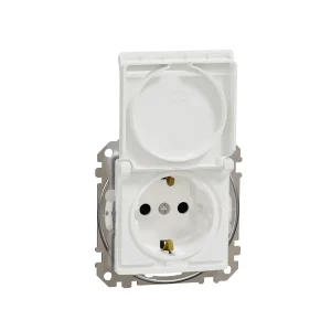 K-LIGZDA IP44 1-VIET ZEMĒJUMS+VĀKS BALTS