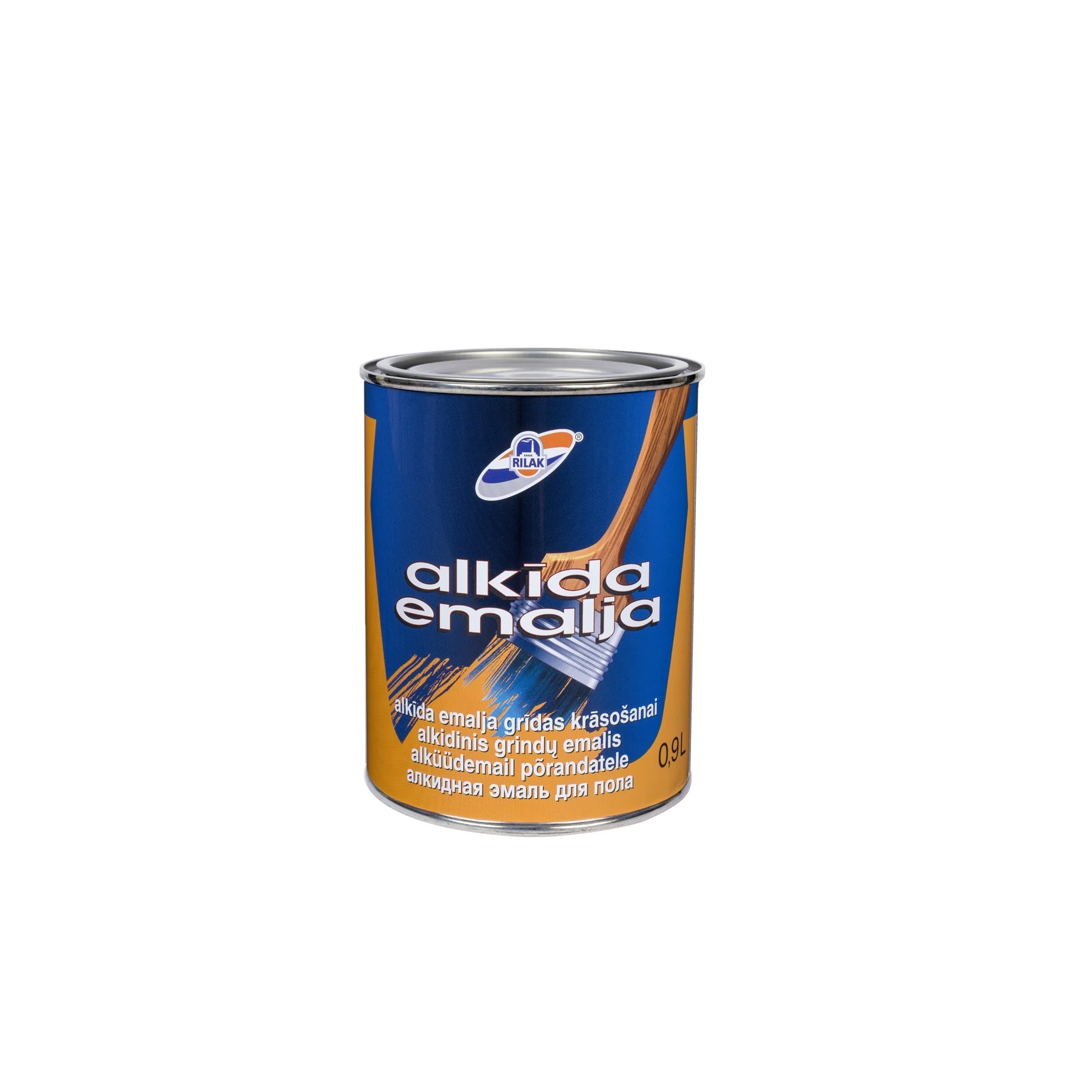 FLOOR PAINT LIGHT BROWN 0.9L