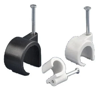 CABLE CLIPS NC20-25 BLACK 20PCS