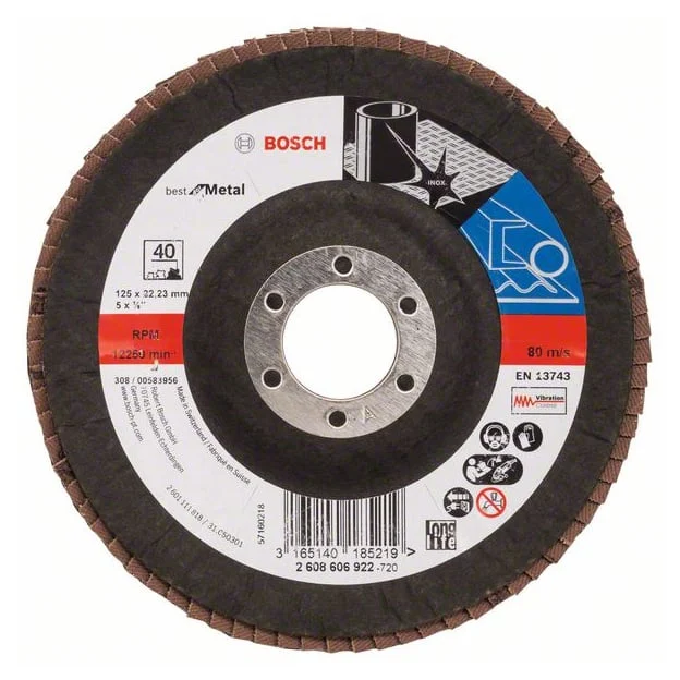 DISK SANDING PAPER 125XK40