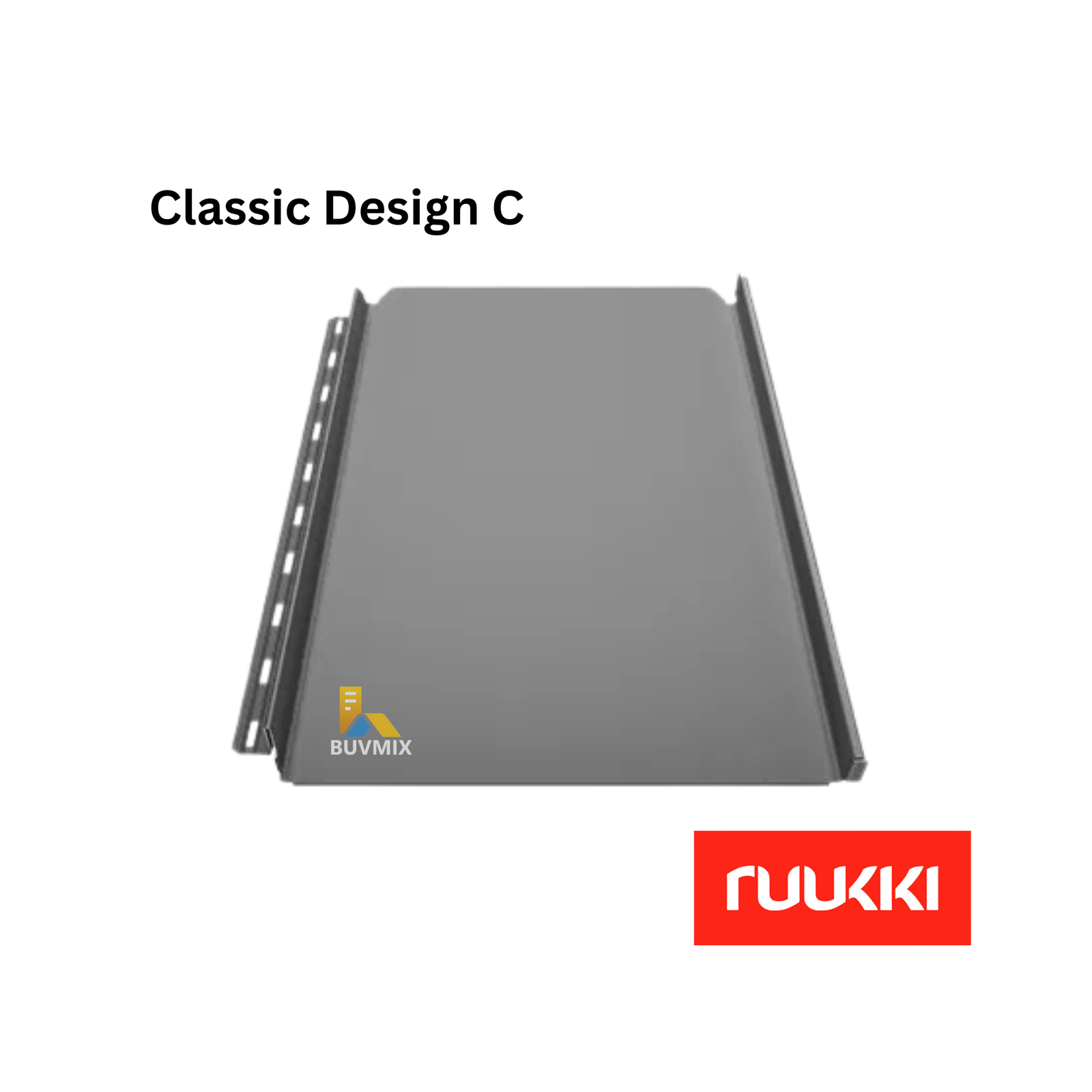 Ruukki Classic Design C 271/355/475 jumta un fasādes metāla loksnes