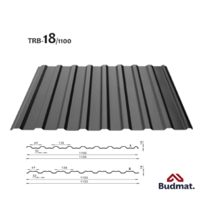 BUDMAT trapecveida jumta un fasādes profili TRB - 18/1100
